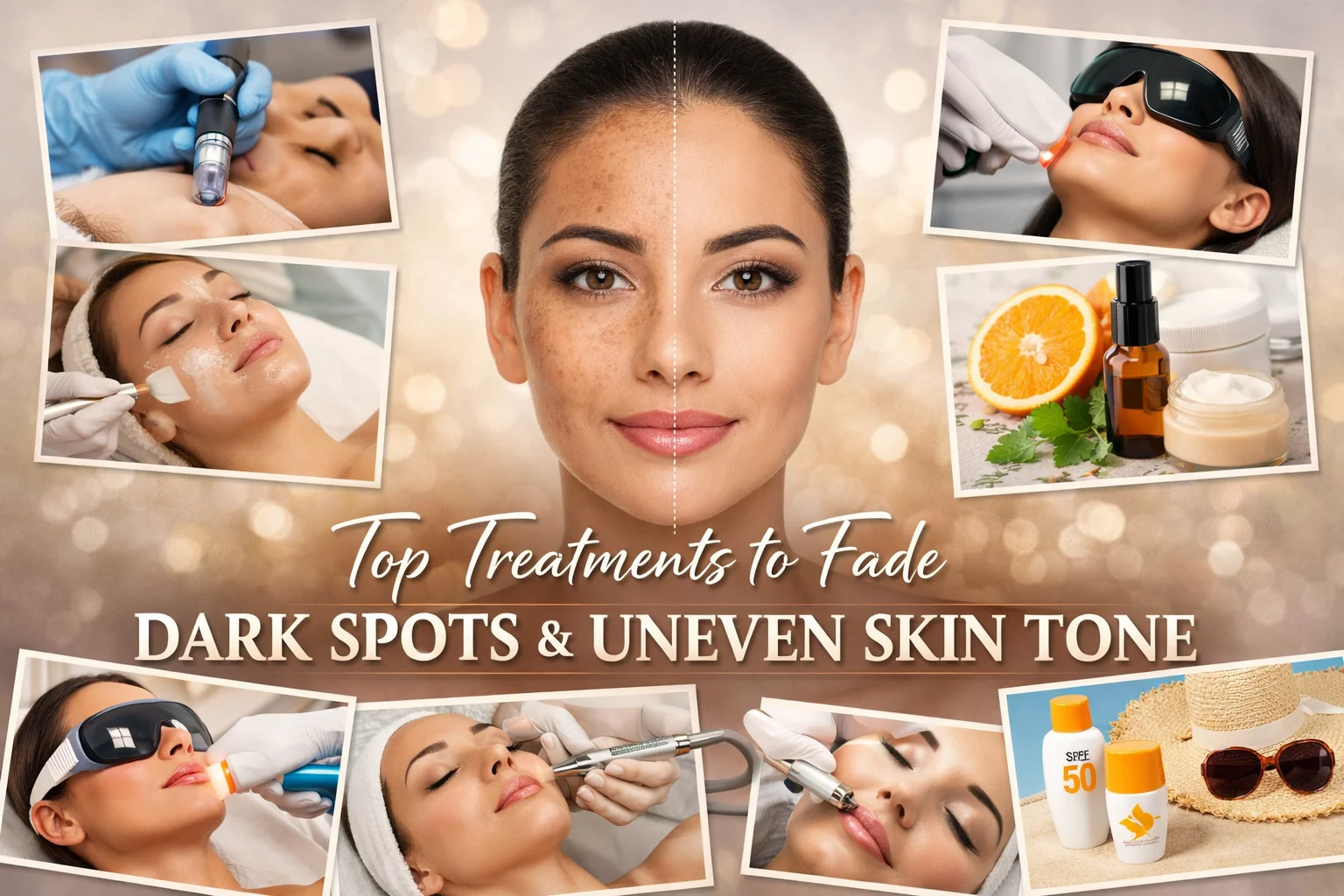 Top Treatments to Fade Dark Spots and Uneven Skin Tone
