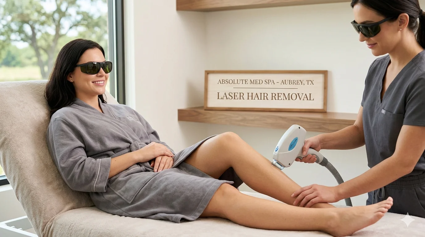 Laser Hair Removal in Aubrey, TX: What to Expect Before and After