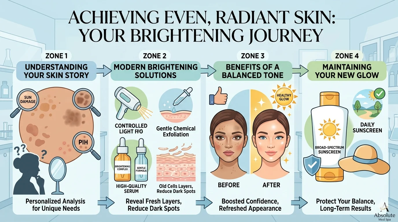 How Skin Whitening & Brightening Treatments Help Even Your Tone
