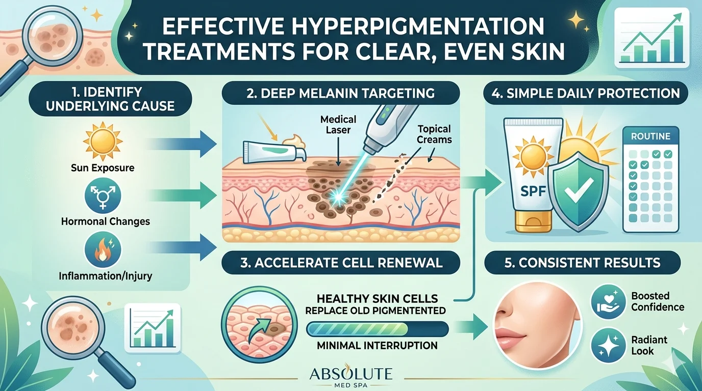 Effective Hyperpigmentation Treatments for Clear, Even Skin
